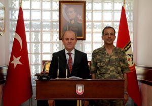 Vali ztrk Tugeneral Can  Ziyaret Etti 